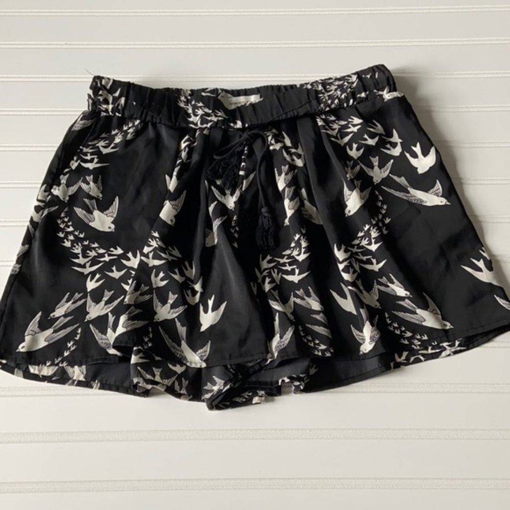 Country Road Black Print Skort - Picture 1 of 4